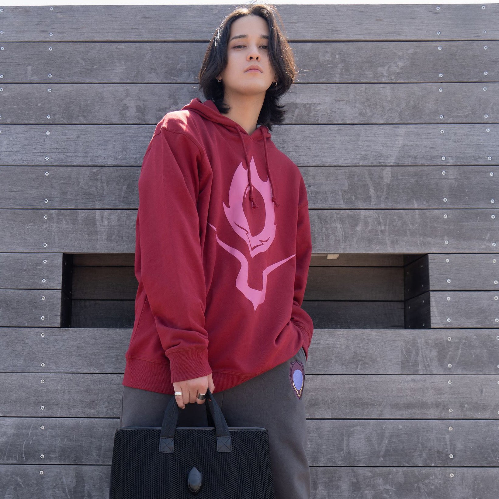 Hoodie - worn by Lelush (Red)